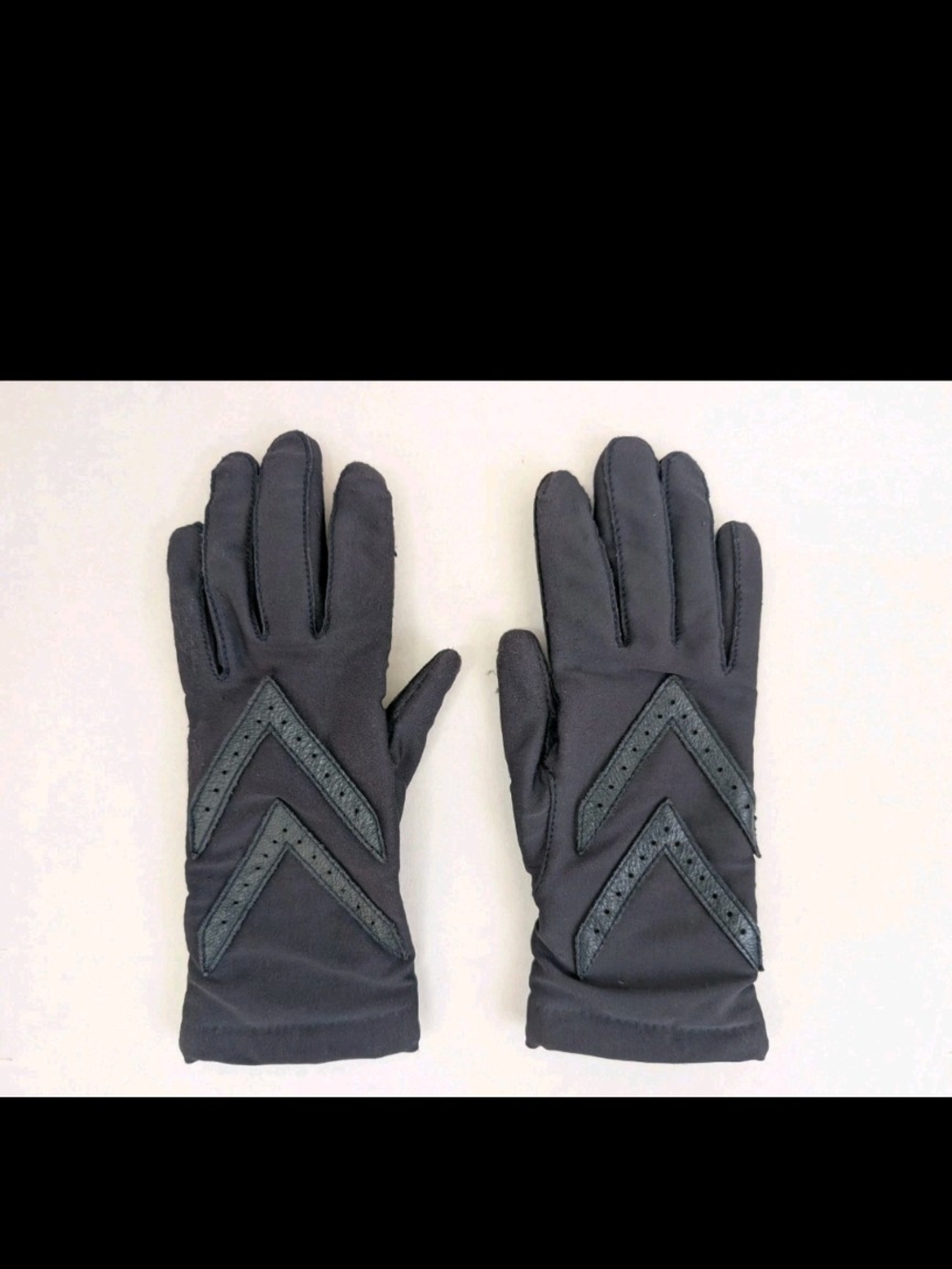 Vintage Isotoner by Aris Women’s Navy Blue Warm-Ups Gloves Fleece Lined One Size